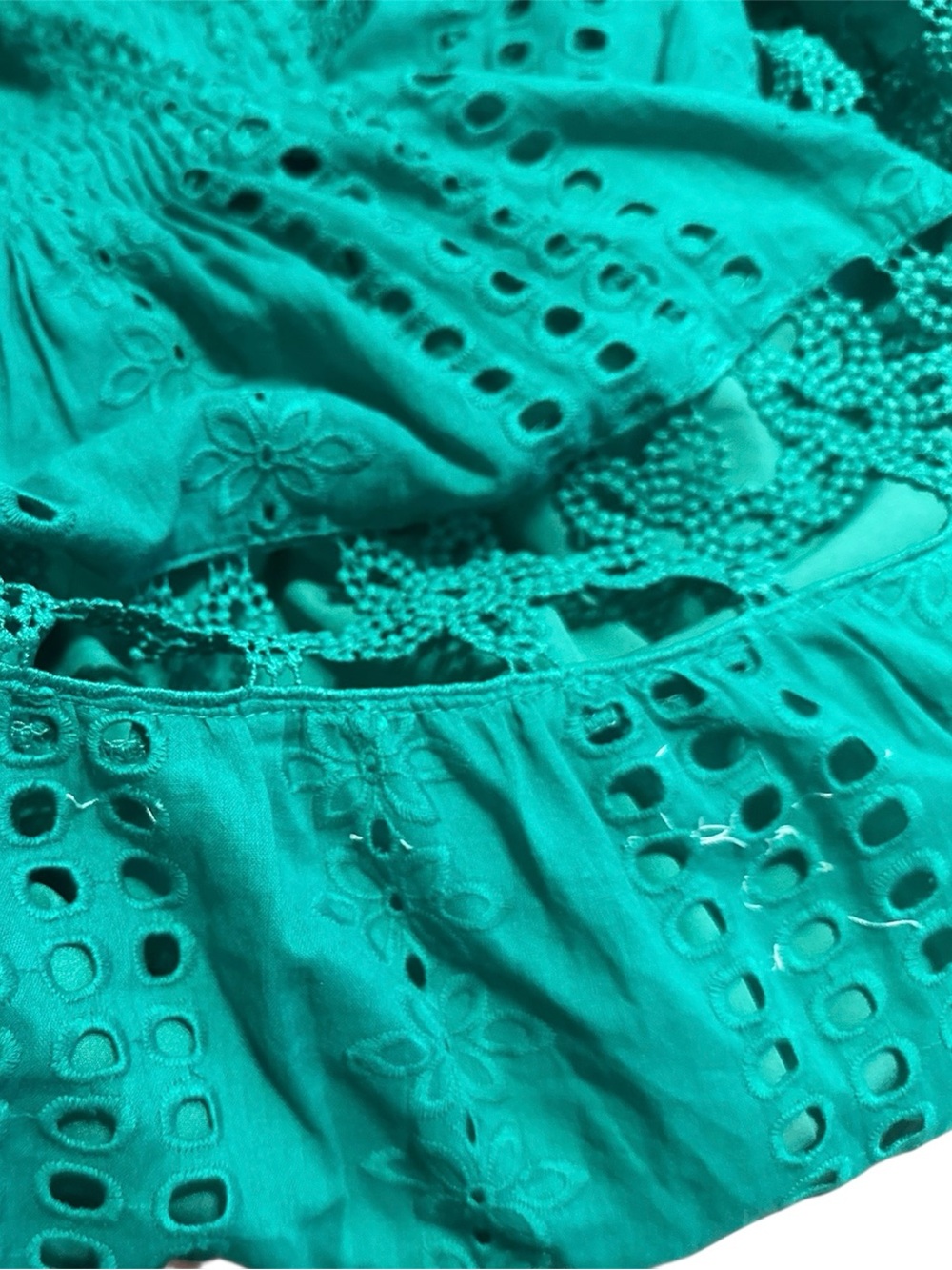 Strapless Green Maxi Dress - Picture 4 of 5